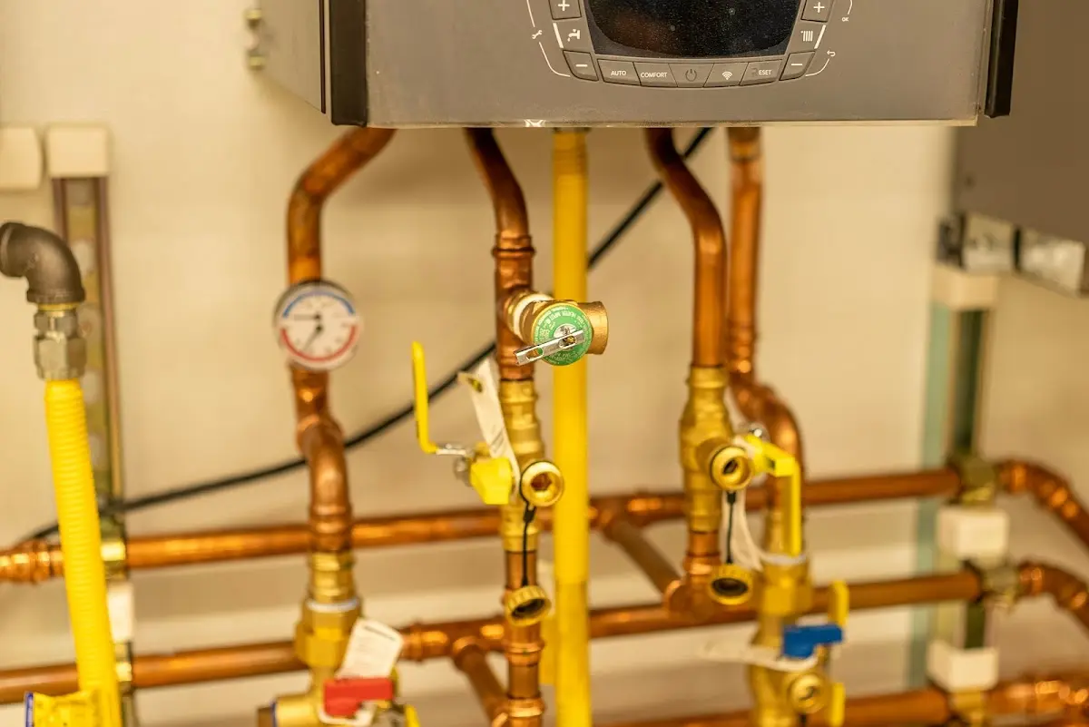 Licensed technician providing Water Heater Installation for a homeowner in Alfred